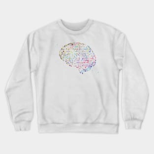 Human brain Crewneck Sweatshirt